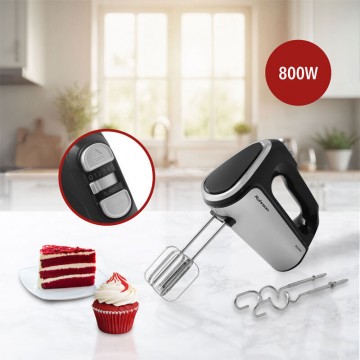 Rohnson R-5518 Μίξερ Χειρός 800W Μαύρο Rohnson R-5518 Μίξερ Χειρός 800W Μαύρο